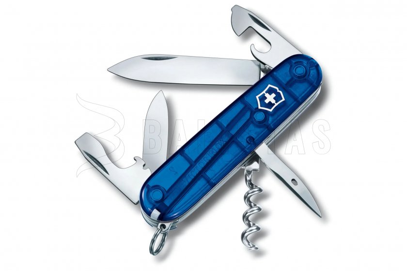 Victorinox Spartan bleu transparent