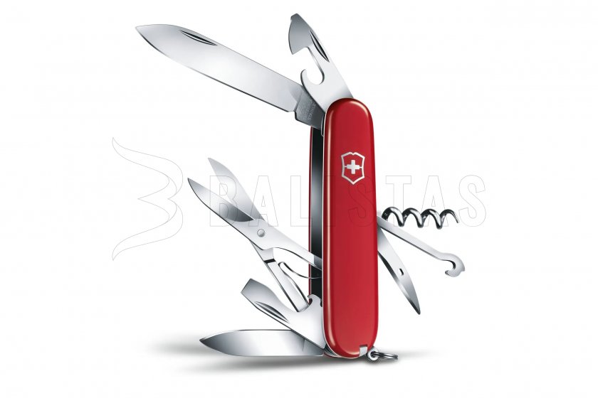 Couteau de poche multifonction Victorinox Climber rouge - emballage blister