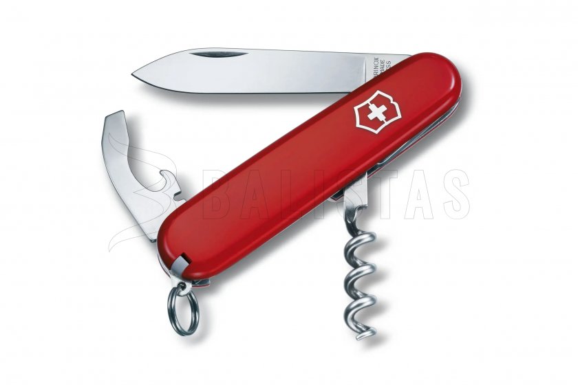 Couteau de poche multifonction Victorinox Waiter rouge
