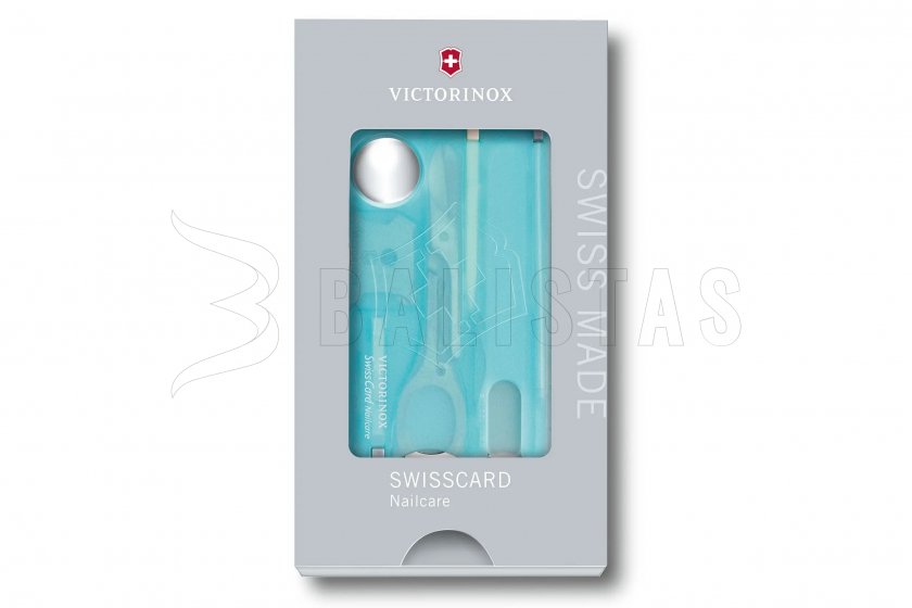 Victorinox Swiss Card Nailcare Bleu