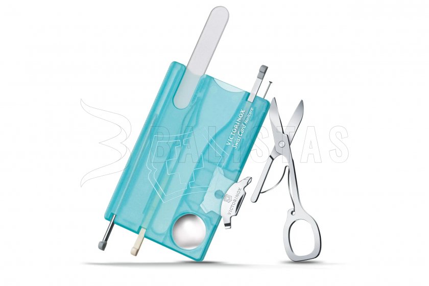 Victorinox Swiss Card Nailcare Bleu