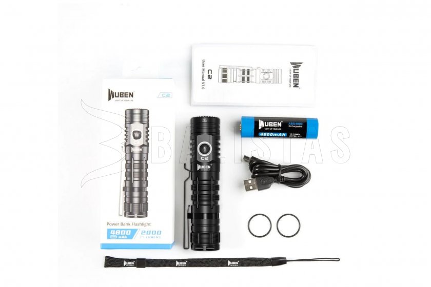 Lampe de poche Wuben C2