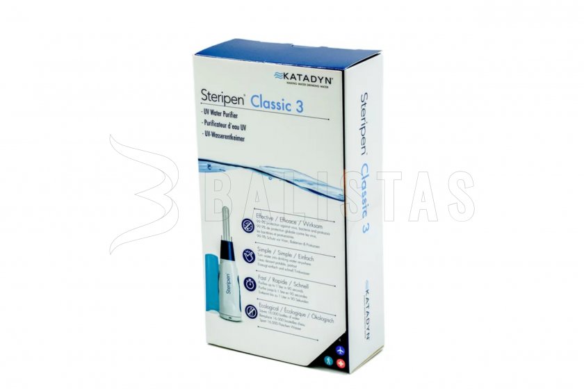 Purificateur d’eau de voyage UV Steripen Classic 3