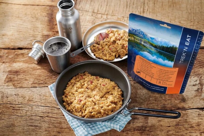 Marmite de bœuf de voyage avec riz 1000+ kcal Trek'n Eat (sans gluten)