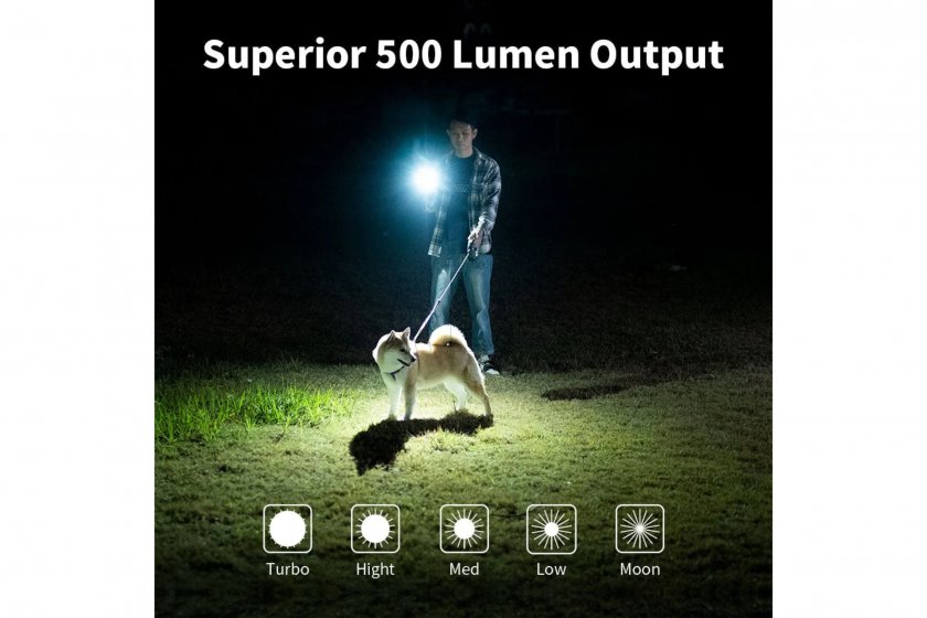 Lampe de poche Wuben G2 noir