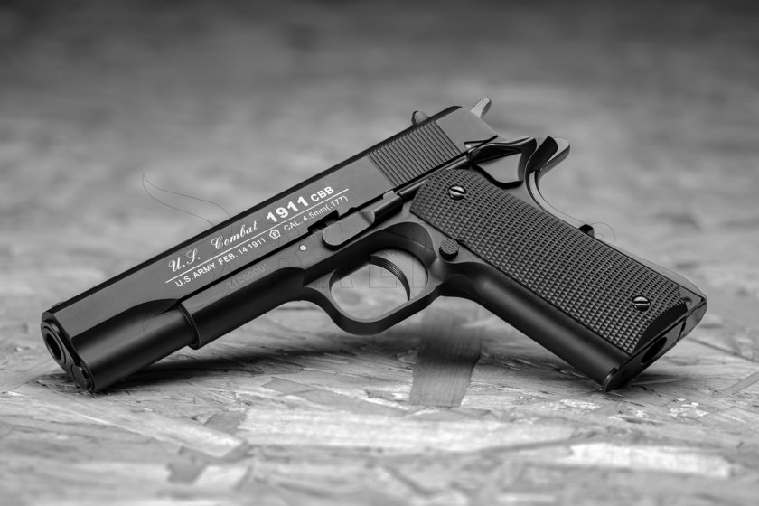 Pistolet à air comprimé ASG 1911 US-C blowback 4,5mm