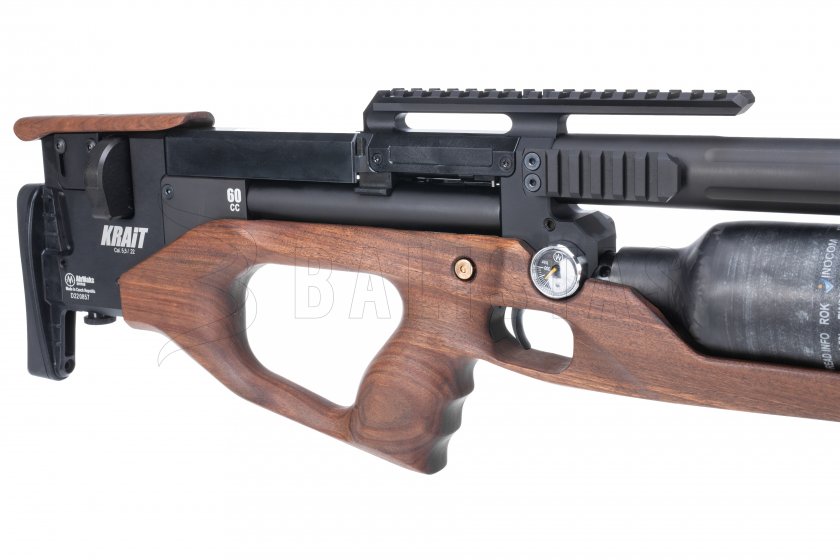 Carabine à air comprimé AirMaks Krait WX 700cc 6,35mm Bois