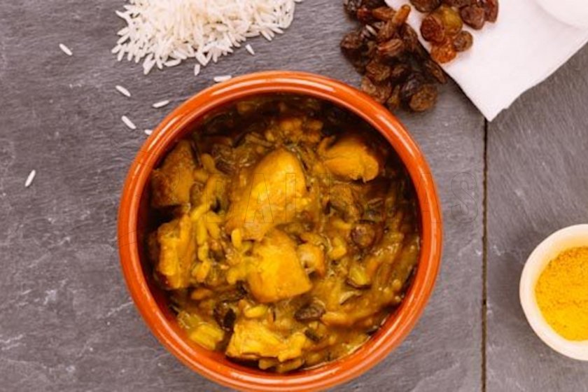 Kuřecí Madras avec riz long grain et sauvage 350g Forestia