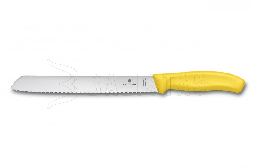 Couteau à pain Victorinox 21cm jaune