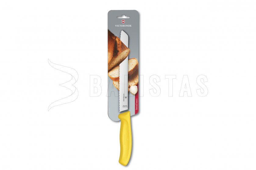 Couteau à pain Victorinox 21cm jaune