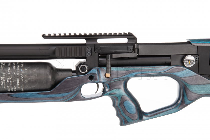 Carabine à air comprimé AirMaks Krait WX 700cc 6,35mm Blue Lamino