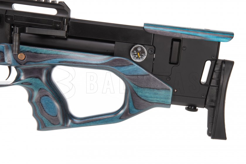 Carabine à air comprimé AirMaks Krait WX 700cc 6,35mm Blue Lamino