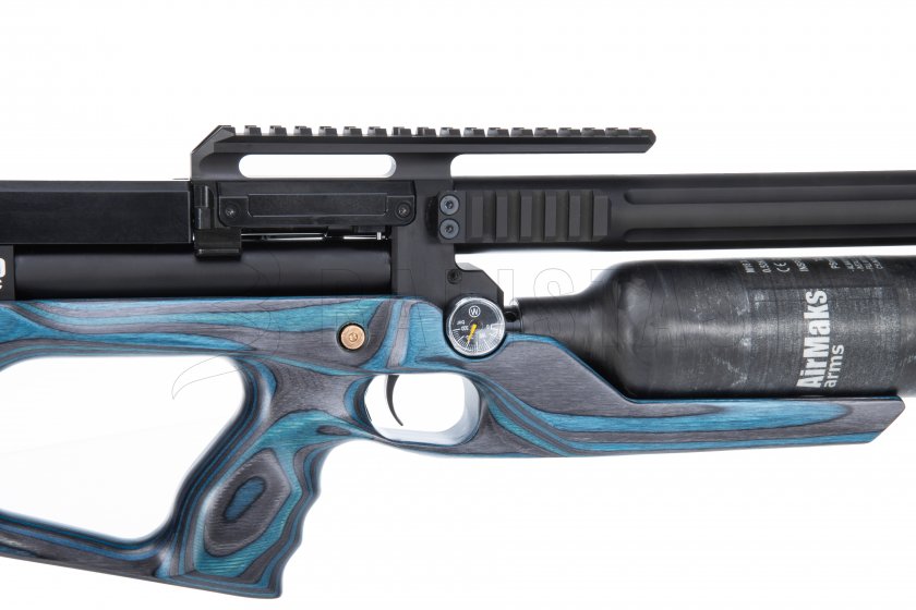 Carabine à air comprimé AirMaks Krait WX 700cc 6,35mm Blue Lamino