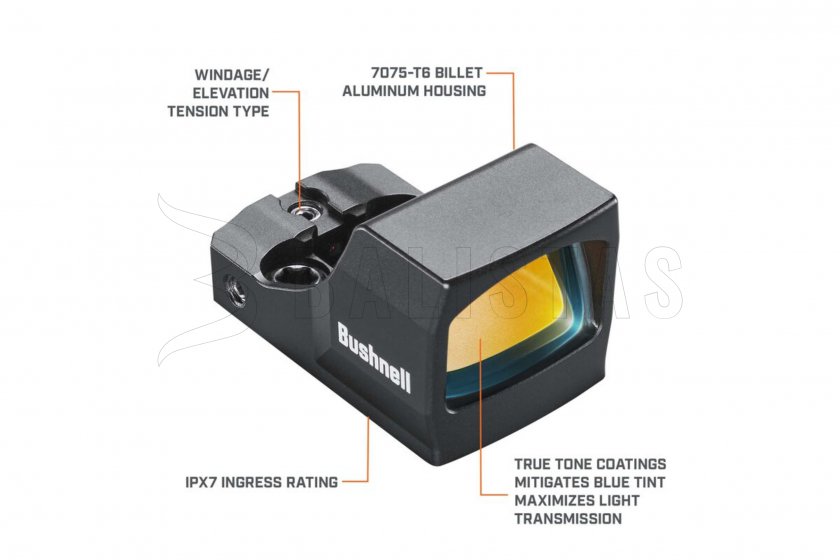 Collimateur Bushnell RXC-200 Compact 1x21 reflex noir