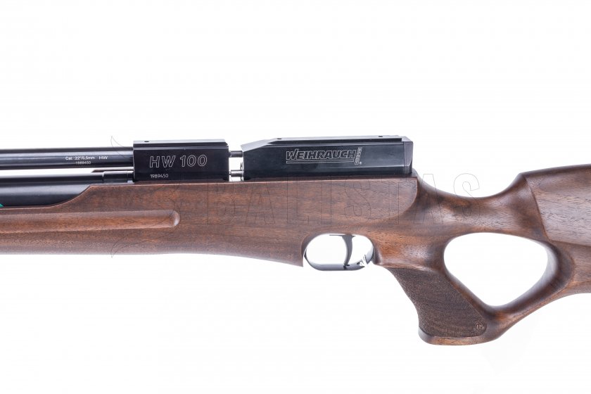 Carabine à air comprimé Weihrauch HW 100 T 5,5mm - 50J