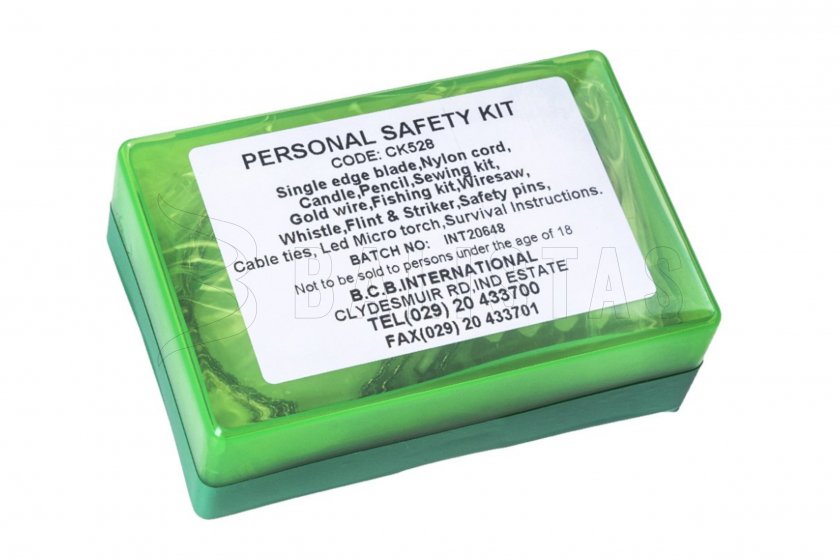 Boîte de dernier secours Personal Safety Kit, BCB