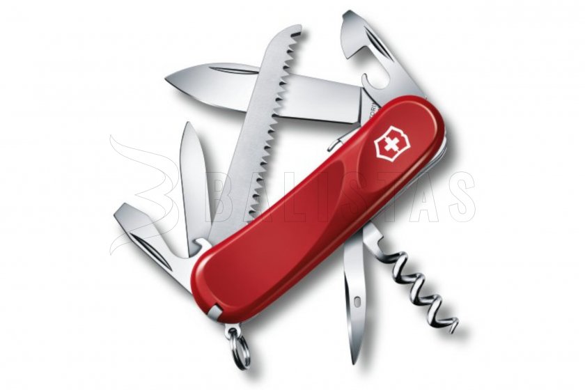 Couteau de poche multifonctionnel Victorinox Evolution S13 rouge