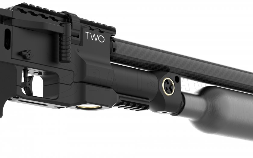 Carabine à air comprimé EPIC TWO 5,5mm, CZ 550mm, CFB, Picatinny, crosse repliable