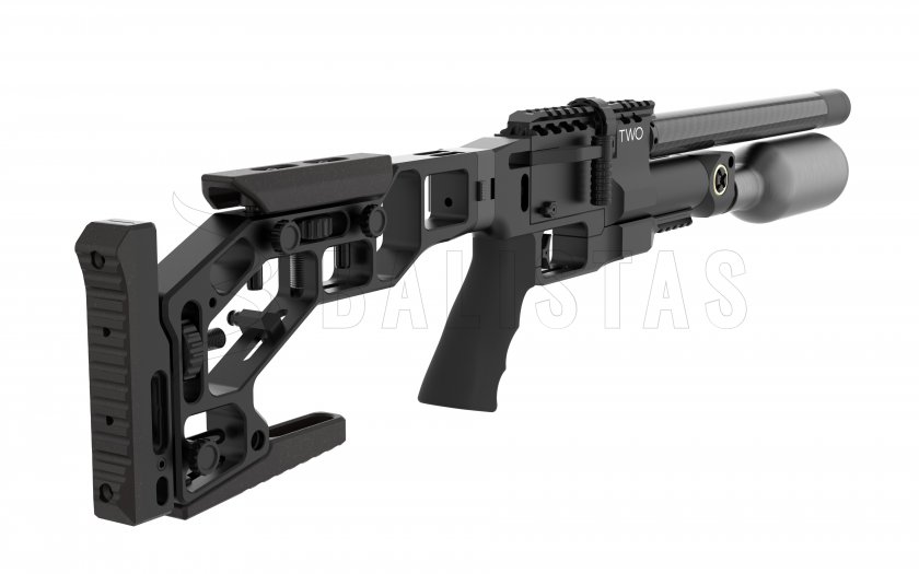 Carabine à air comprimé EPIC TWO 4,5mm, CZ 300mm, CFB, Arca-Swiss S, crosse pliante