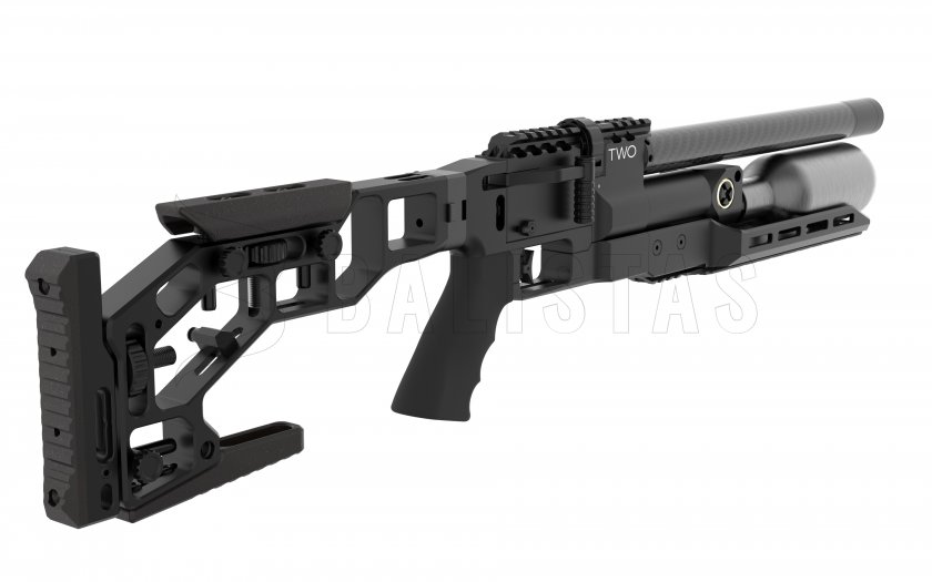 Carabine à air comprimé EPIC TWO 5,5mm, CZ 300mm, CFB, Arca-Swiss S, crosse pliante