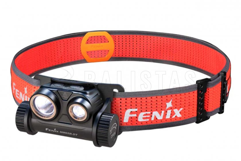Lampe frontale rechargeable Fenix HM65R-DT noire