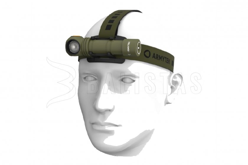 Lampe frontale Armytek Wizard C2 Pro lumière froide Olive 5