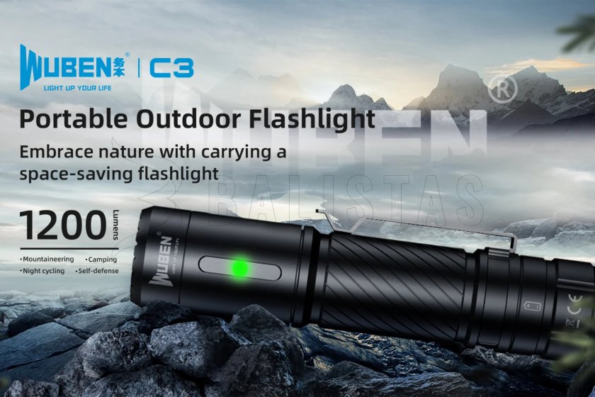 Lampe de poche Wuben C3
