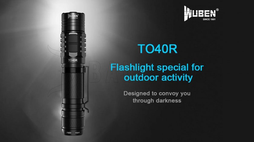 Lampe de poche Wuben TO40R