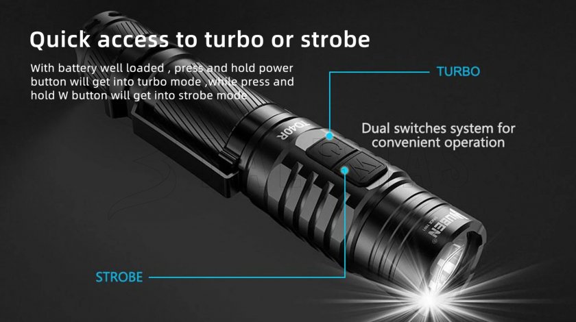 Lampe de poche Wuben TO40R