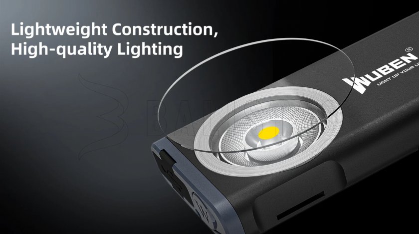 Lampe de poche Wuben G2 noir