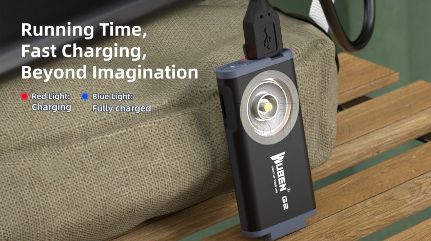 Lampe de poche Wuben G2 noir