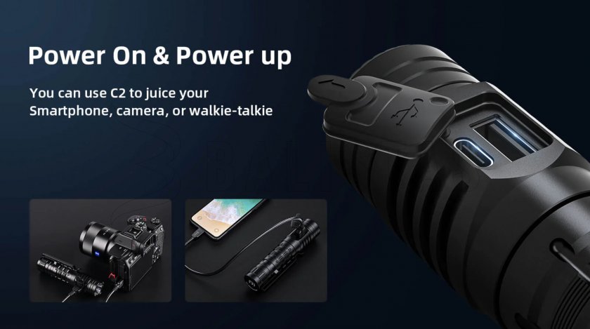 Lampe de poche Wuben C2