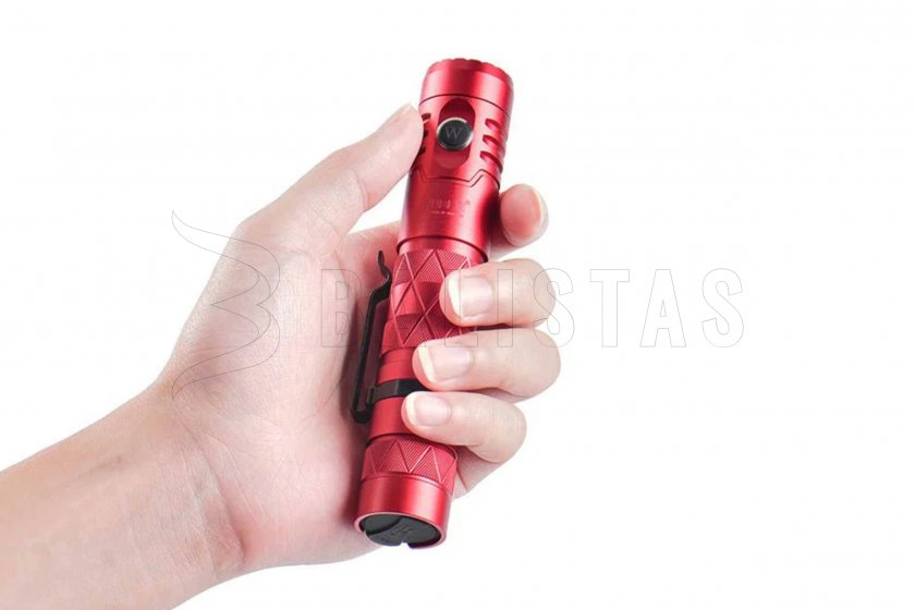 Lampe de poche Wuben E12R rouge