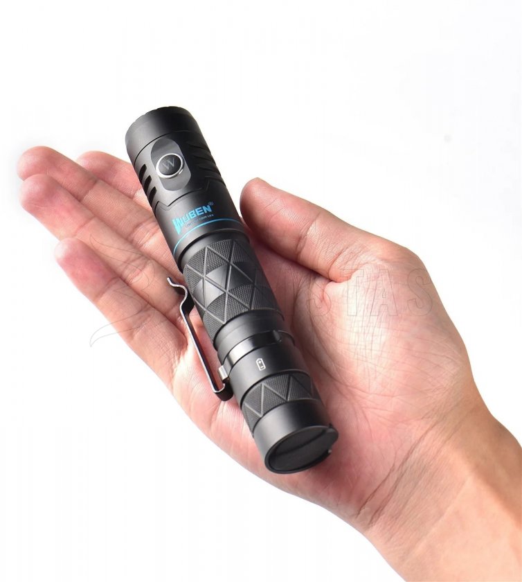 Lampe de poche Wuben E12R noir