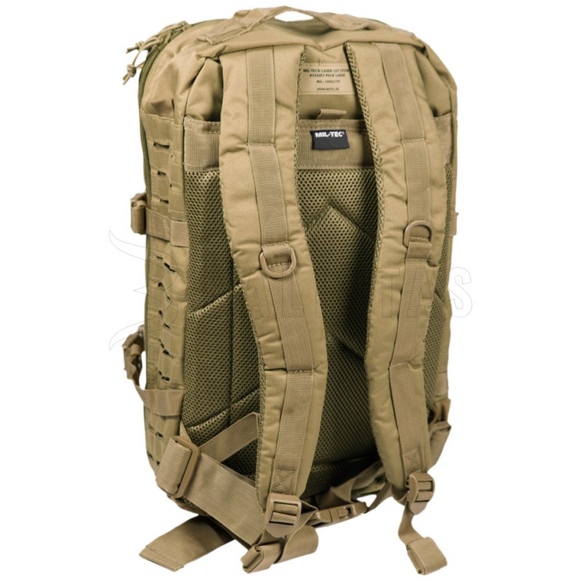 Sac à dos Mil-Tec US Assault Laser Cut 36l Coyote