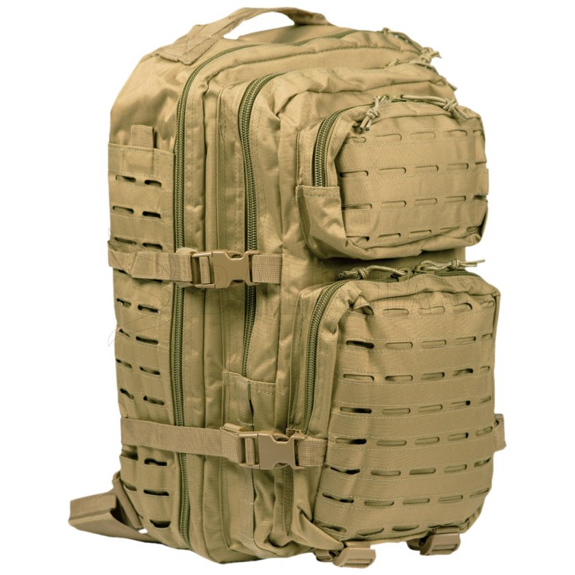 Sac à dos Mil-Tec US Assault Laser Cut 36l Coyote