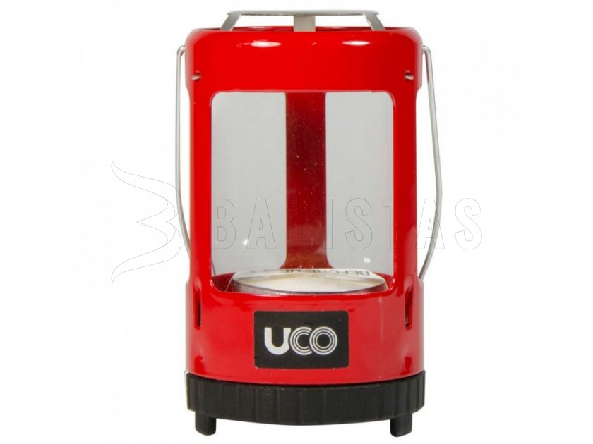 Lanterne pour bougies chauffe-plat UCO Mini Set rouge