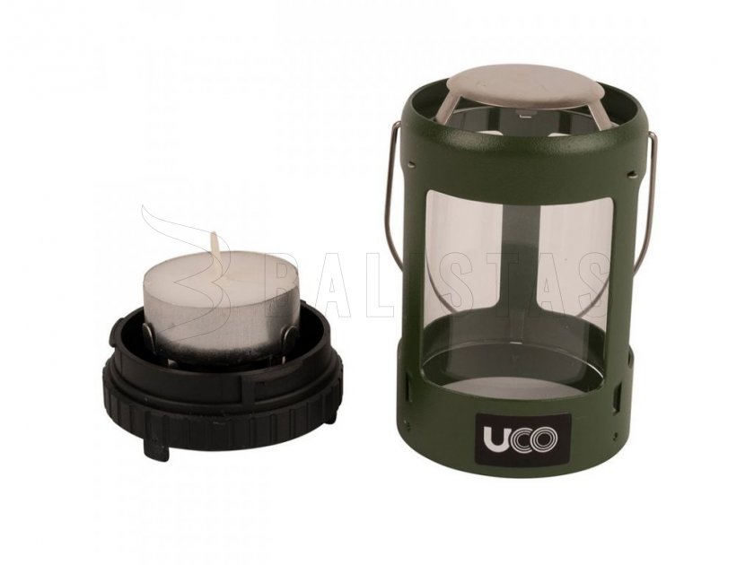 Lanterne pour bougies chauffe-plat UCO Mini Set rouge