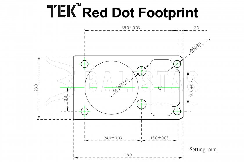 Viseur point rouge Vector Optics Frenzy 1x17x24 Red (TEK)