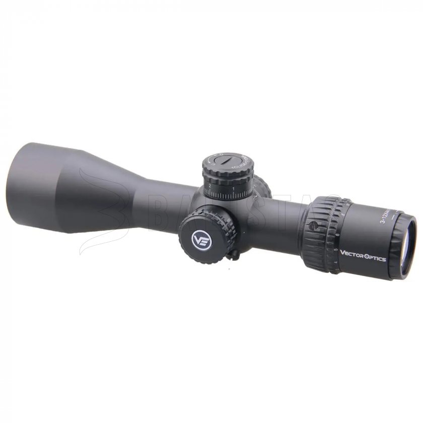 Lunette de visée Vector Optics Veyron 3-12x44 FFP Compact MRAD
