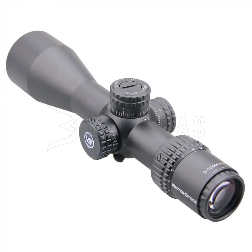 Lunette de visée Vector Optics Veyron 3-12x44 FFP Compact MRAD