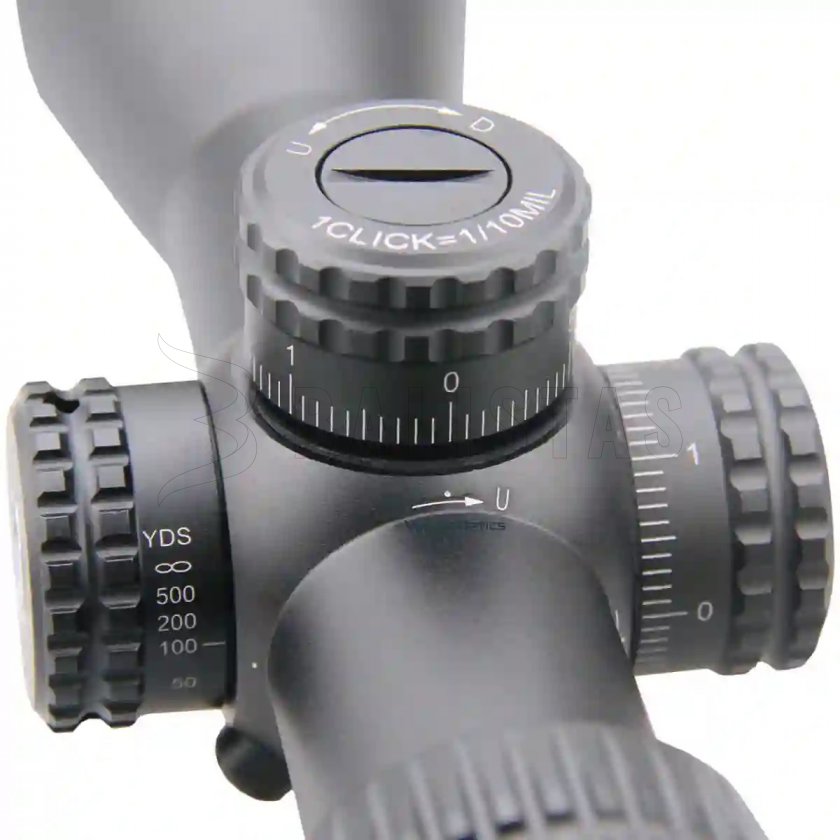 Lunette de visée Vector Optics Veyron 3-12x44 FFP Compact MRAD