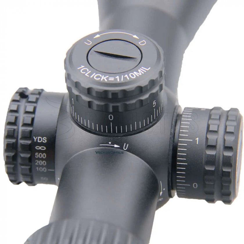 Lunette de visée Vector Optics Veyron 3-12x44 FFP Compact MRAD