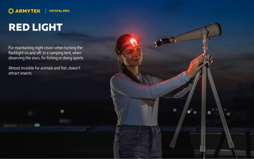 Armytek Crystal Pro lampe de poche multifonction - gris