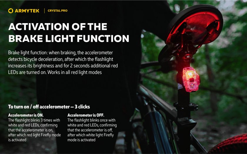 Armytek Crystal Pro lampe de poche multifonction - gris