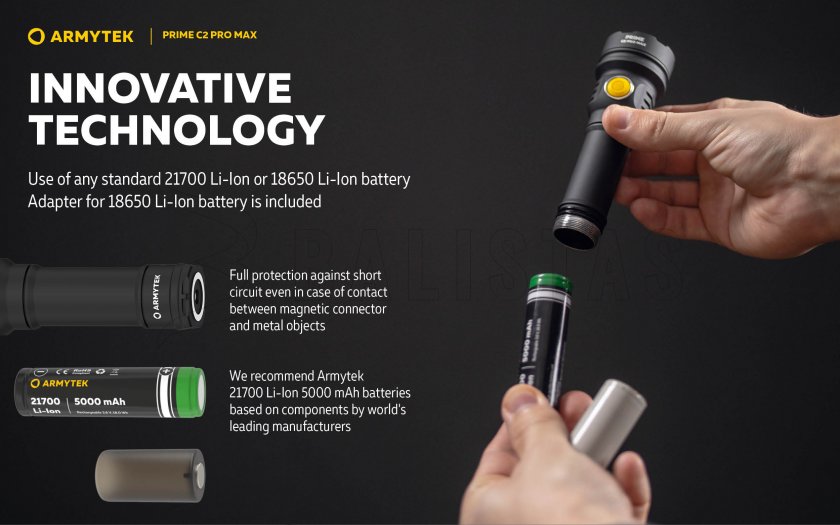 Lampe de poche Armytek Prime C2 Pro Max Cold Light