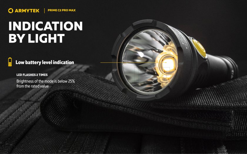 Lampe de poche Armytek Prime C2 Pro Max Cold Light