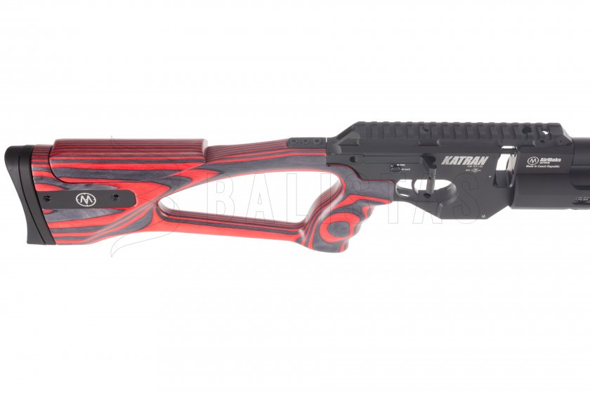 Carabine à air comprimé AirMaks Katran W 5,5mm Red Lamino