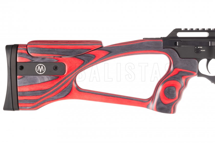 Carabine à air comprimé AirMaks Katran W 5,5mm Red Lamino