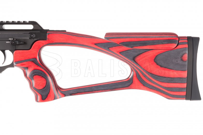 Carabine à air comprimé AirMaks Katran W 5,5mm Red Lamino